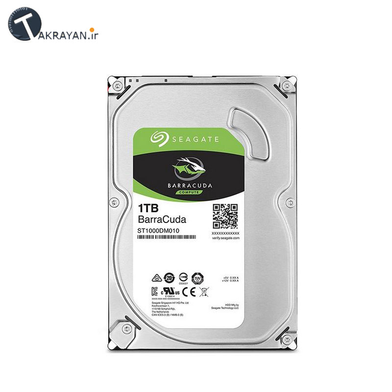 Seagate BarraCuda Internal Hard Drive - 1TB